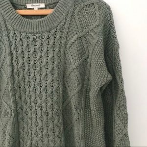 Madewell Cable Knit Sweater